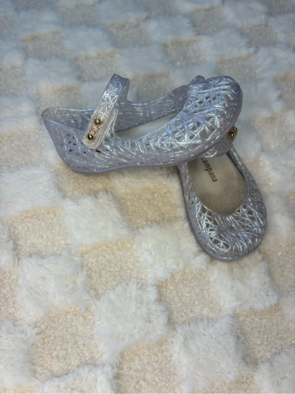Mini Melissa Campana jelly flats